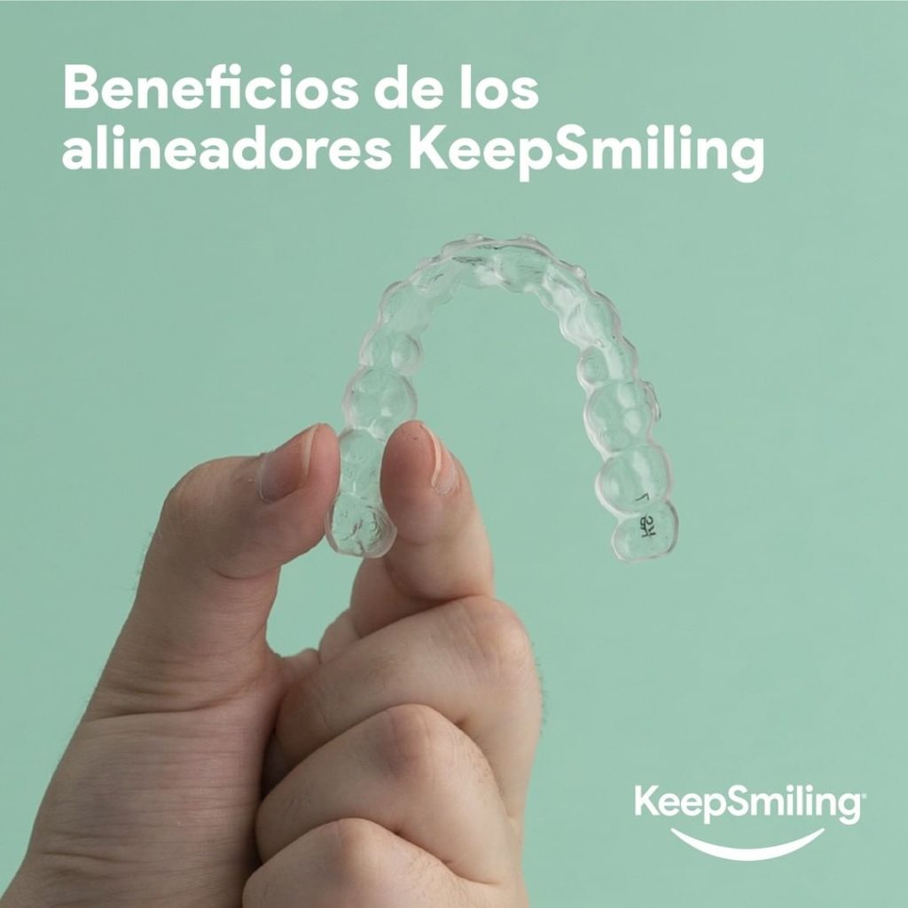Dientes alineados salud bucal higiene ortodoncia invisible KeepBahía Bahía Blanca